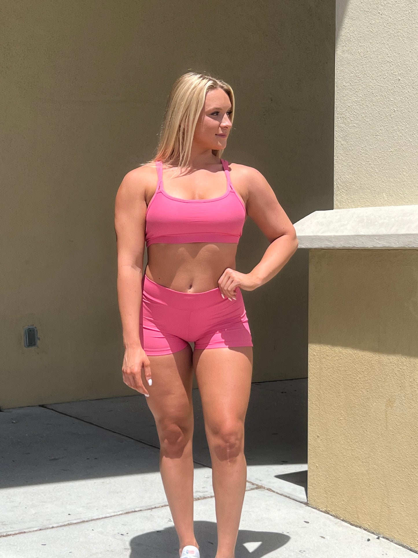 Alexandra Pink Barbie Shorts