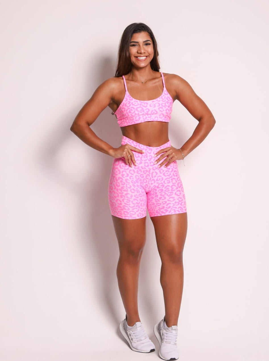 Jasmine Pink Barbie Biker Shorts